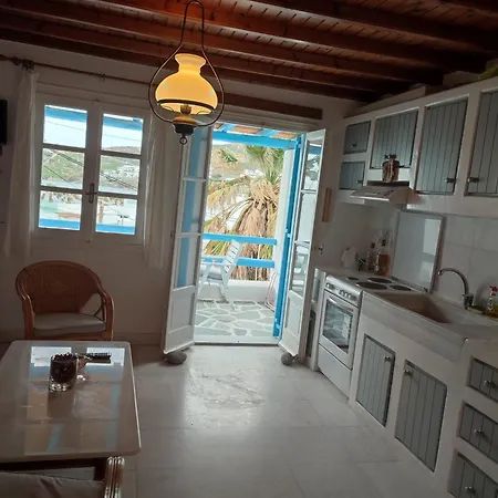 Apartment Beachside 2 Bd Stylish W Private Patio Ornos (Mykonos)